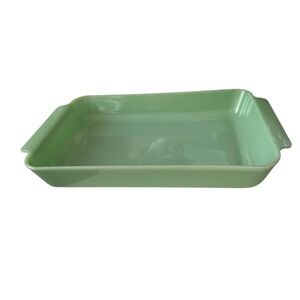 Anchor Hocking Fire King Jadite year 2000 9 X 13 Baking Dish 3 Qt. Vintage